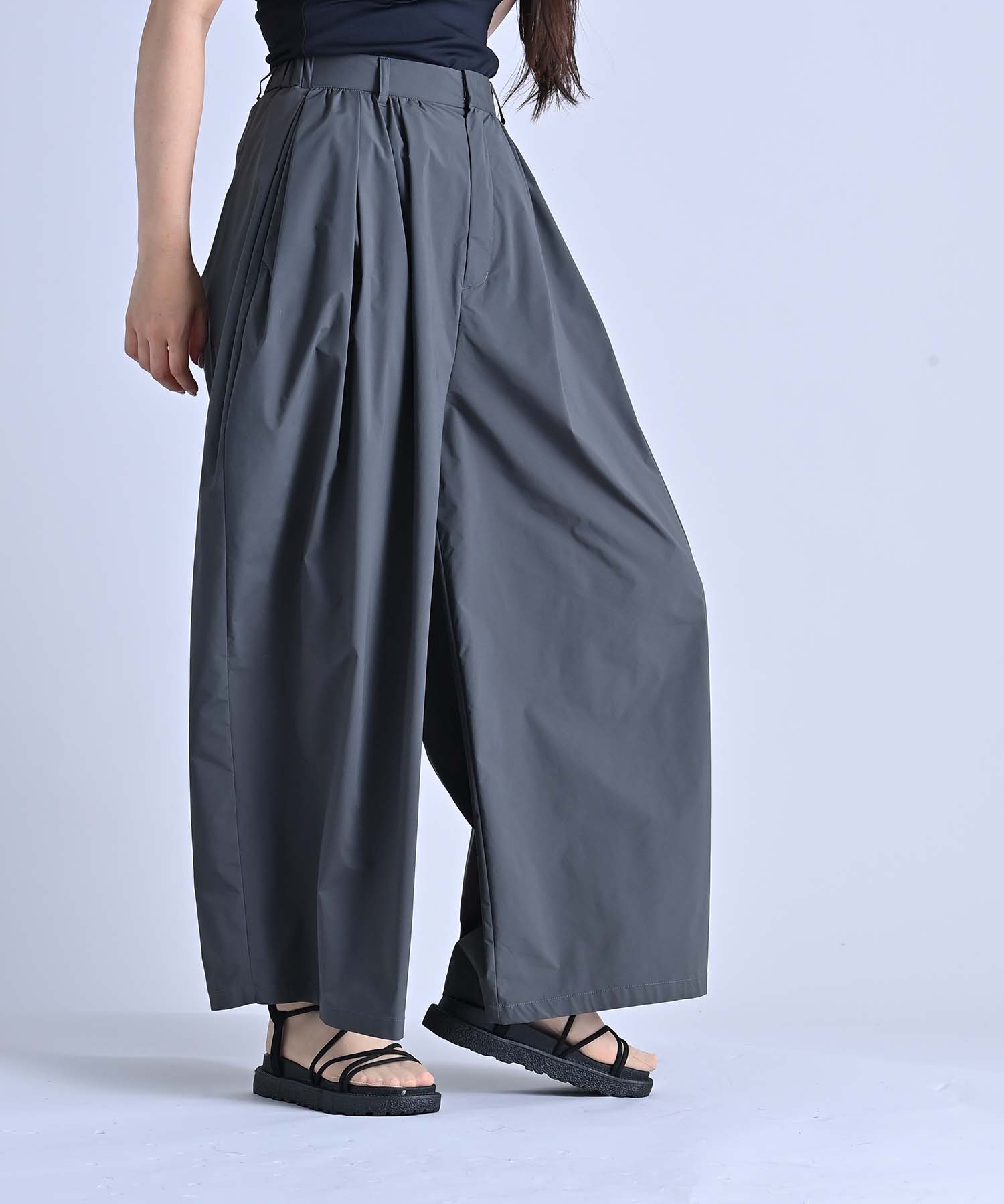 ドレープギャザーワイドパンツ パンツ RAW FUDGE