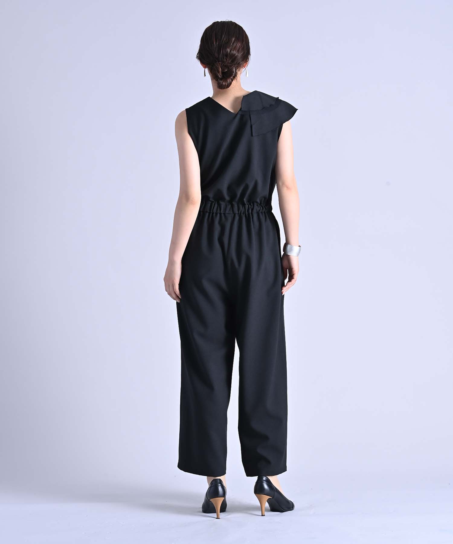 アシメラッフルオールインワン onepiece RAW FUDGE