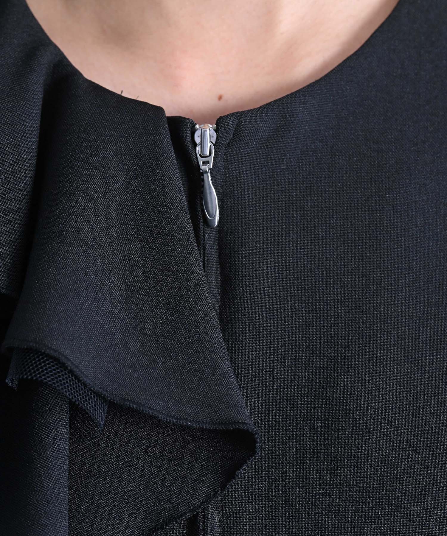 アシメラッフルオールインワン onepiece RAW FUDGE