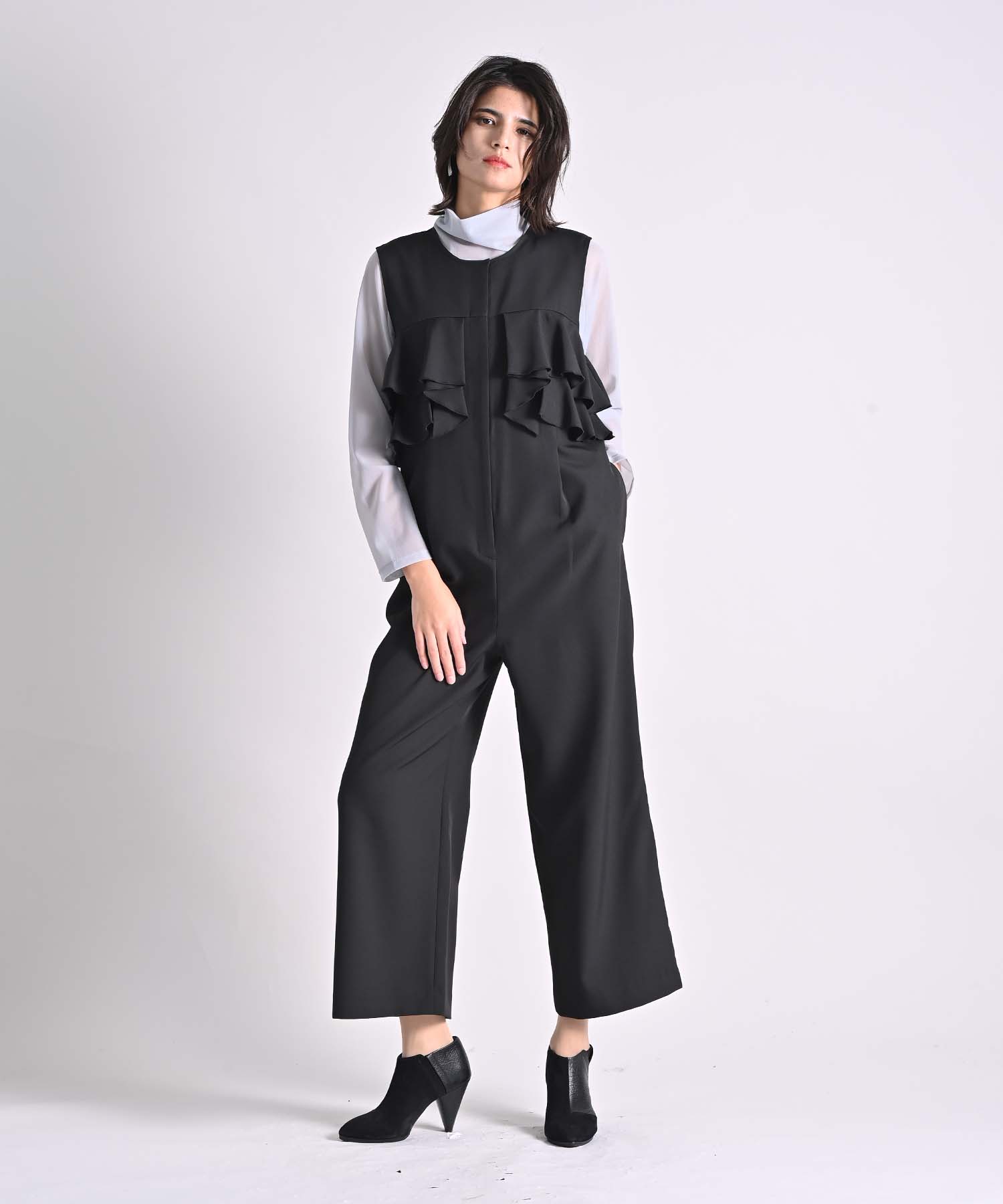 今季！RAW FUDGE ラッフル付オールインワン　ローファッジ　25,300円 ラッフル付オールインワン onepiece RAW FUDGE