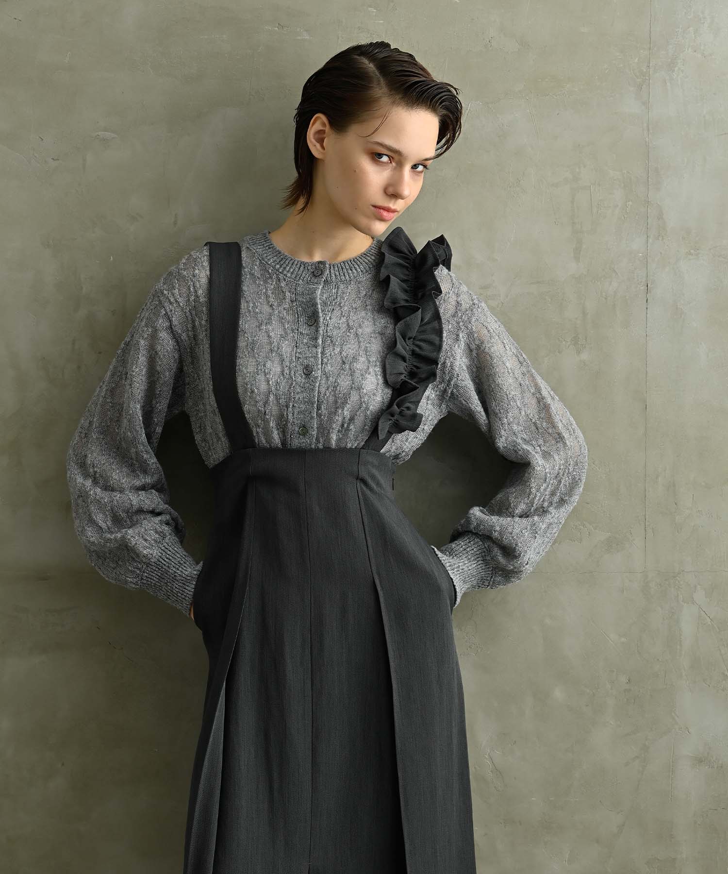 mybeautifullandlet 16-17AW フードサスペンダー mybeautifullandlet 16-17AW フードサスペンダー メンズ