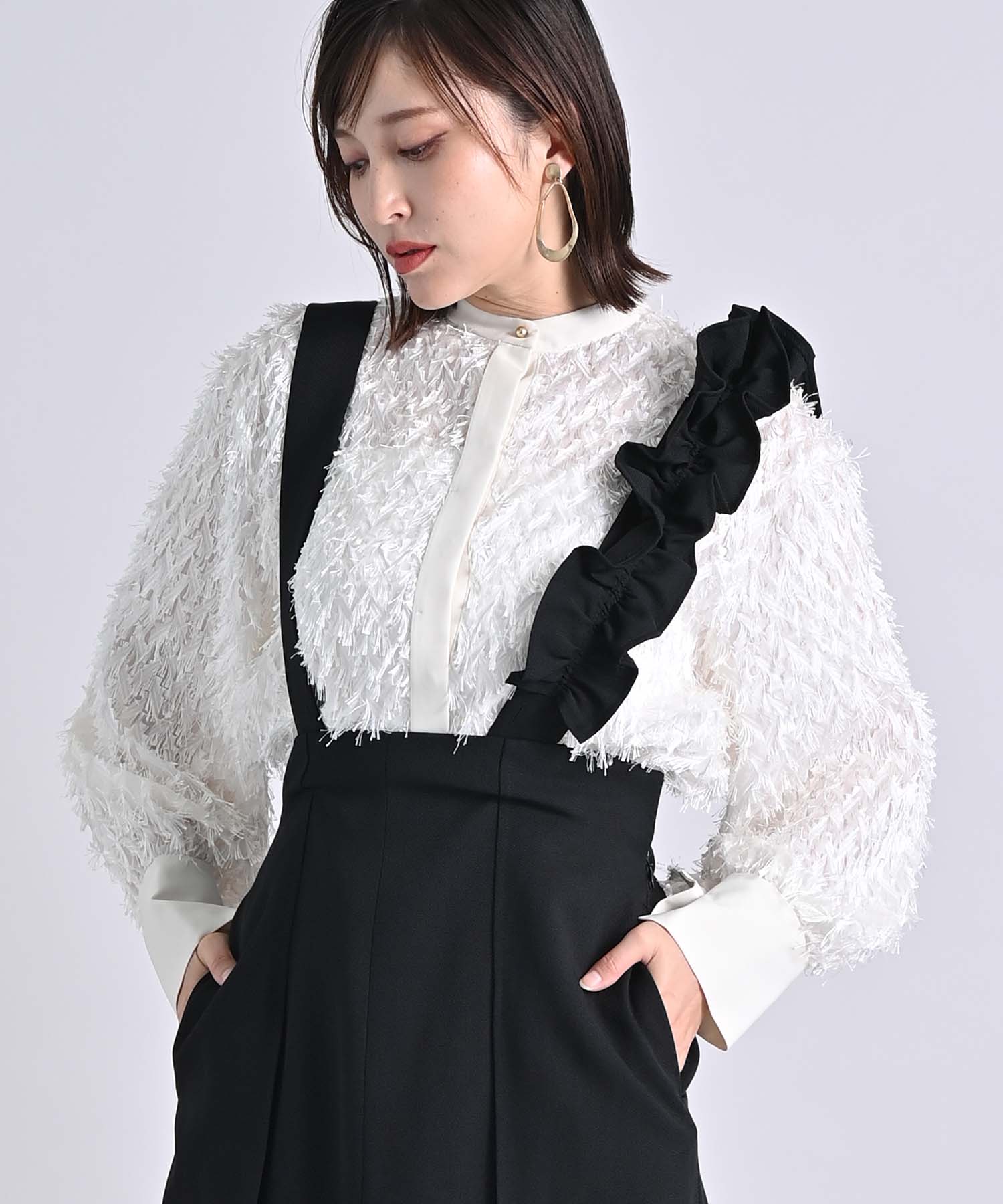 mybeautifullandlet 16-17AW フードサスペンダー my beautiful landlet(マイビューティフルランドレット