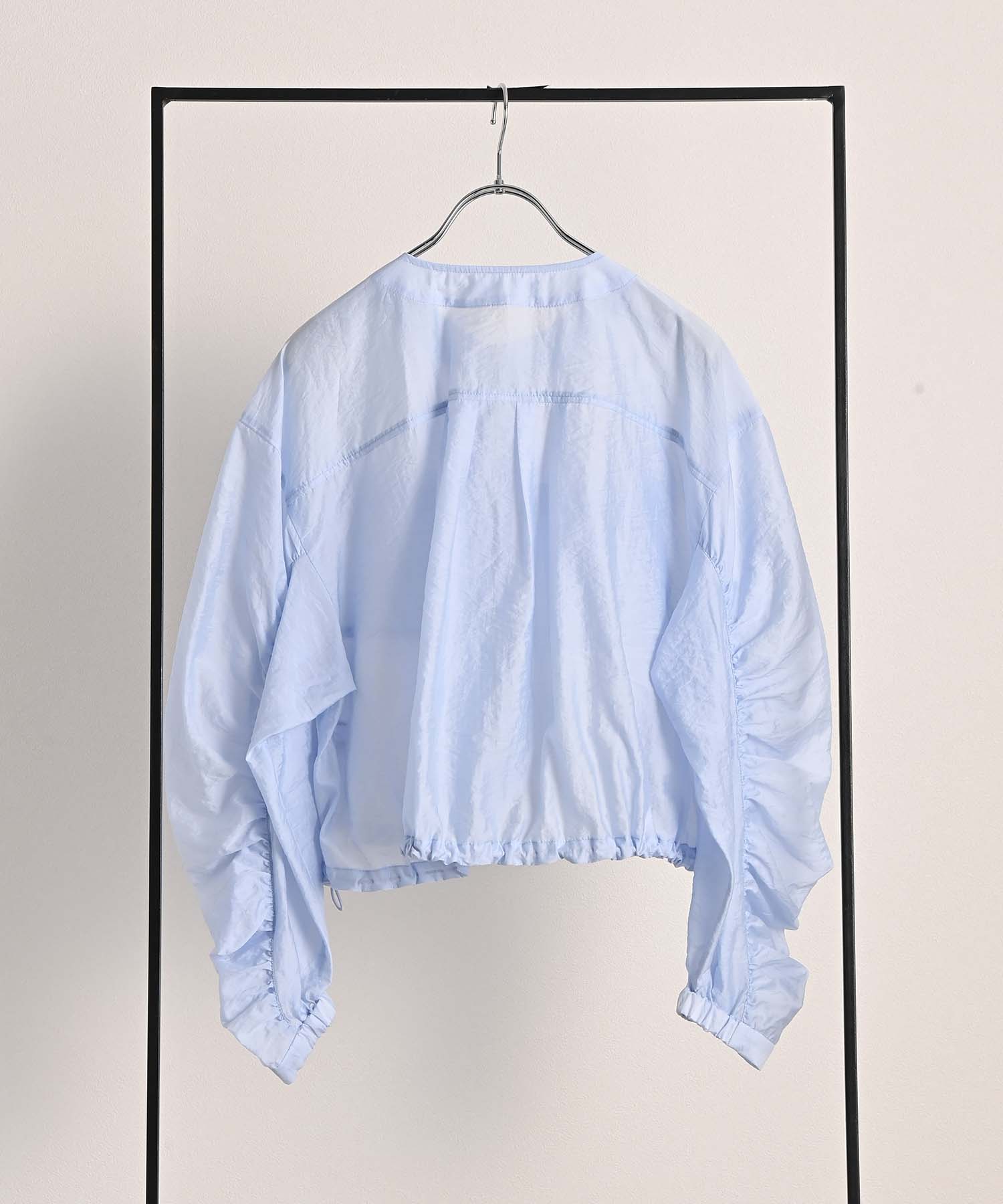 【超美品】定価¥18,700 ウォッシャブルギャザーブルゾン春夏ジャケット 楽天市場】≪再販！≫【送料無料】[RASW]ドロストギャザー