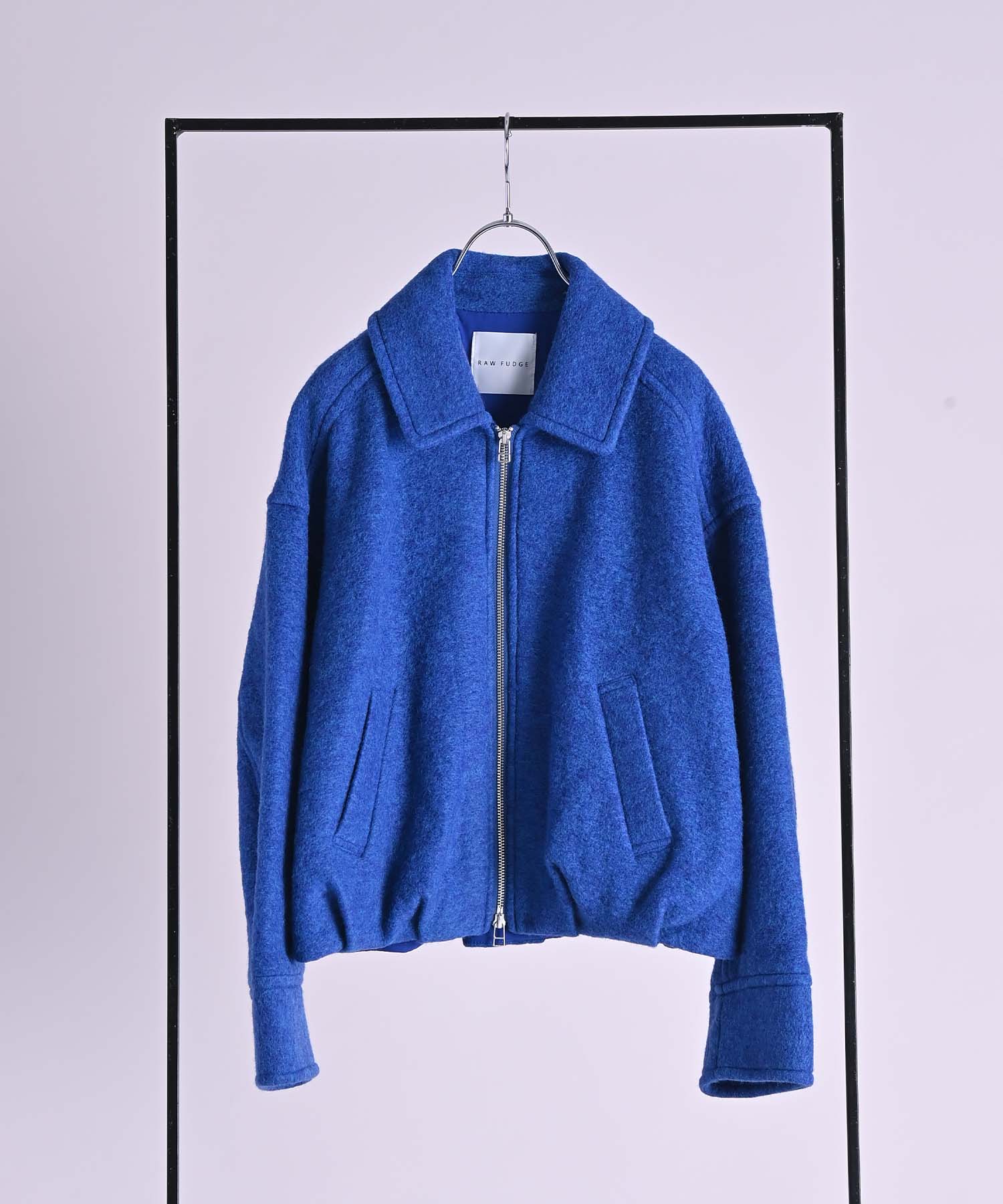 シェットランドウール圧縮ニットジャケット ジャケット・ブルゾン RAW