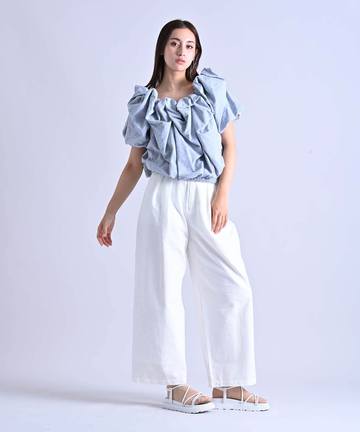 Mewl ショート丈２WAYオフショルTOPS ショート丈2WAYオフショルTOPS(Mewl予約販売) | セレクト