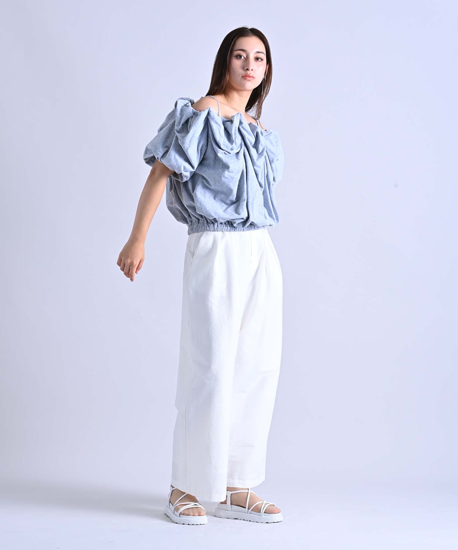 Mewl ショート丈２WAYオフショルTOPS ショート丈2WAYオフショルTOPS(Mewl予約販売) | セレクト