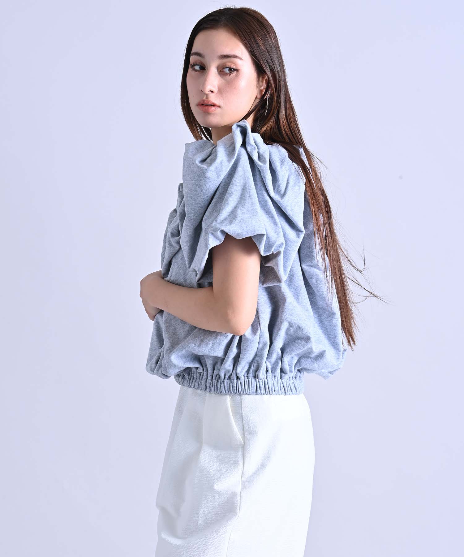 Mewl ショート丈２WAYオフショルTOPS ショート丈2WAYオフショルTOPS(Mewl予約販売) | セレクト