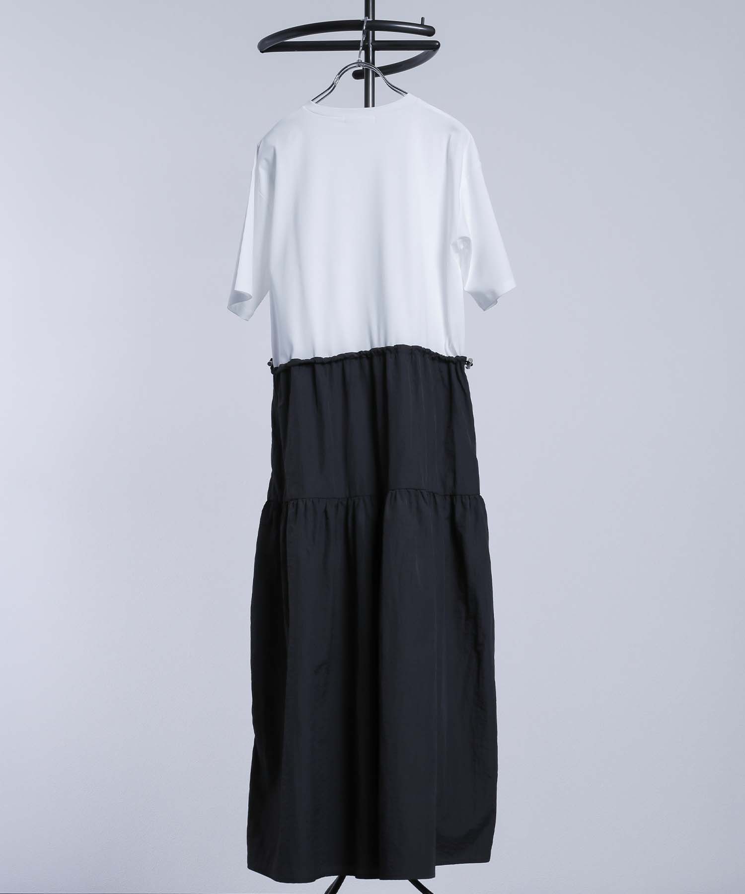 タフタギャザードッキングワンピース onepiece RAW FUDGE