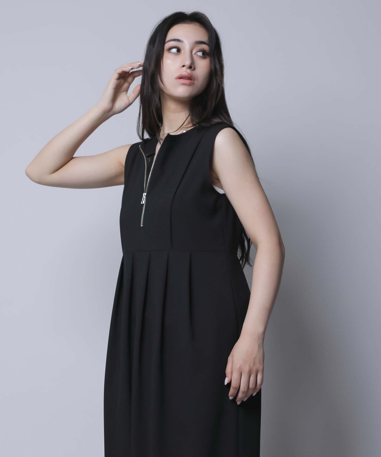 前後2WAYタックコクーンワンピース onepiece RAW FUDGE