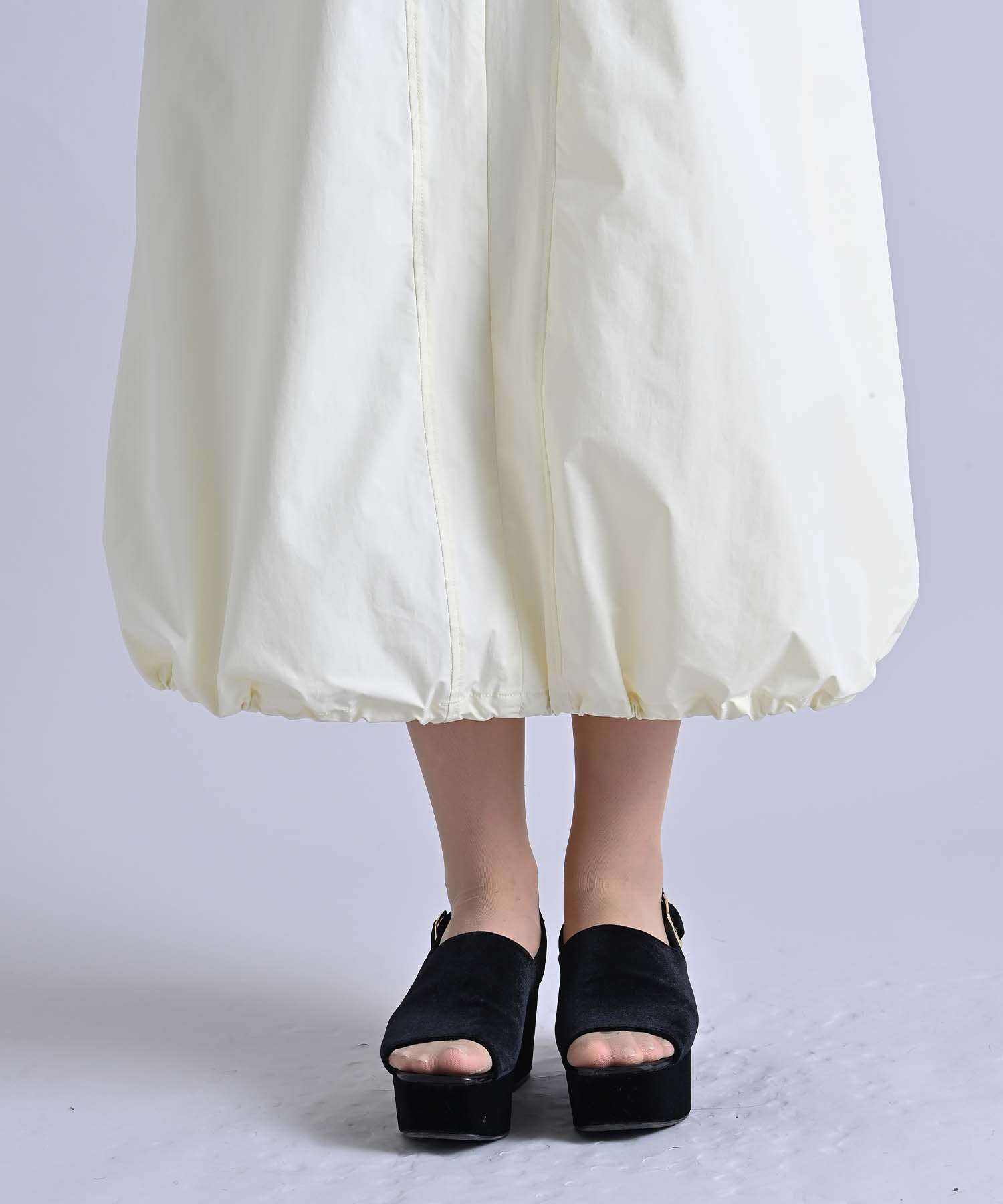 ボレロ風ワークタフタワンピース onepiece RAW FUDGE