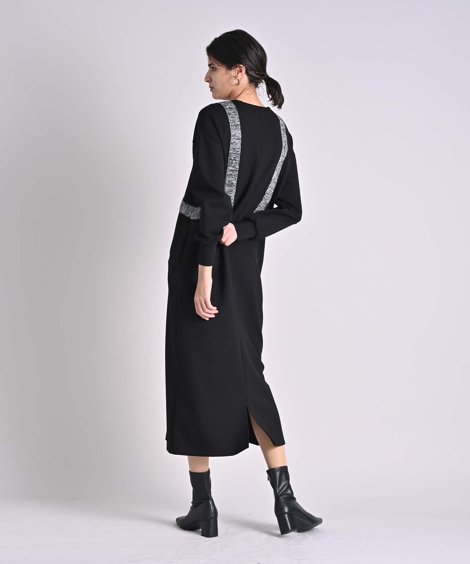 ニットラインダンボールワンピース onepiece RAW FUDGE