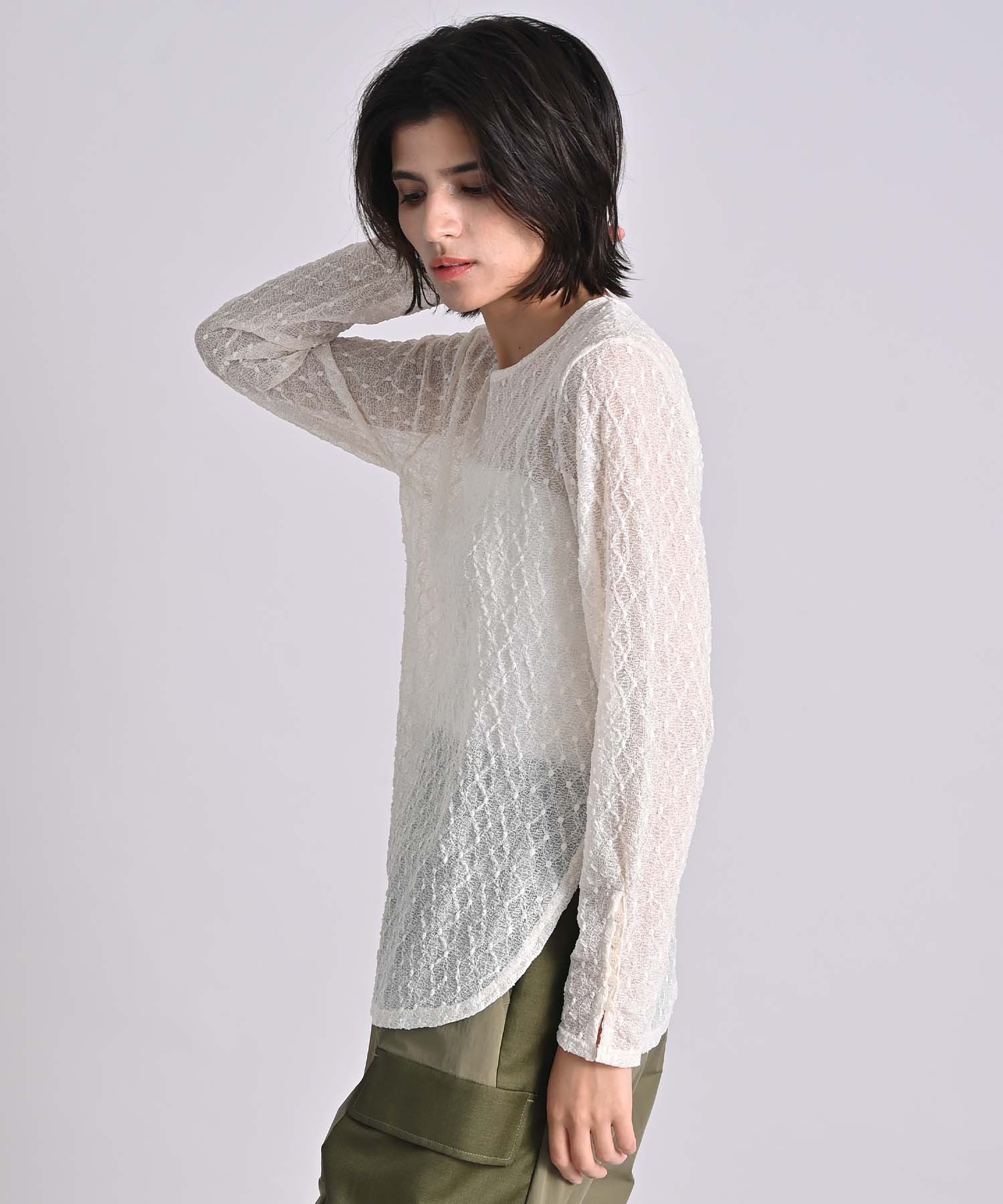 トップス tapii isseymiyake.com – STITCH JERSEY 40/2 トップス